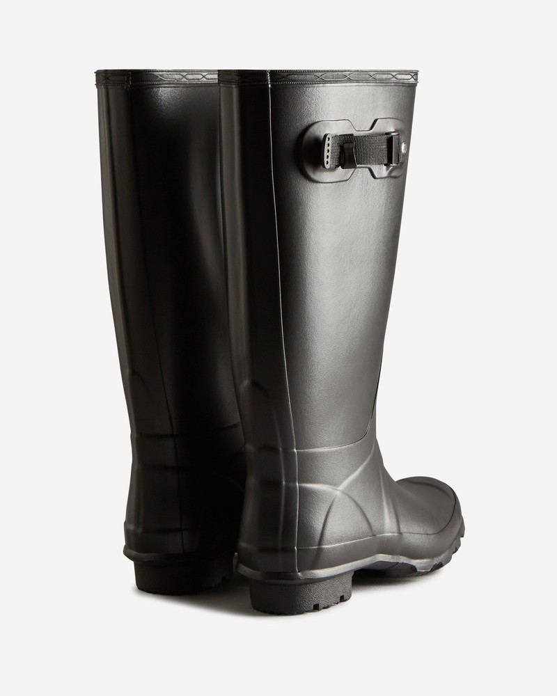 Hunter Huntress Wide Leg Women Wellington Boots Black | 754670876
