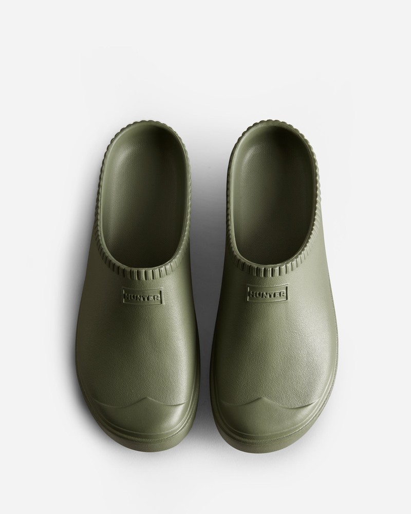 Hunter In/Out BLOOM™ Men Clogs Green | 734690729