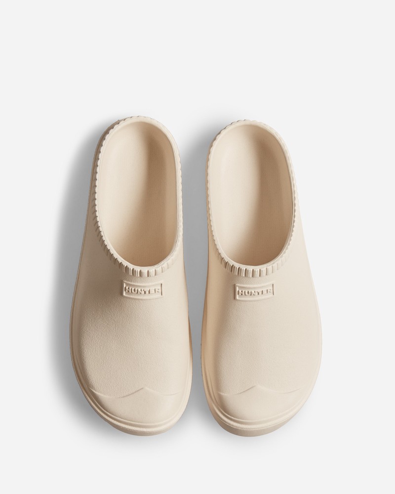 Hunter In/Out BLOOM™ Men Clogs White | 445366887