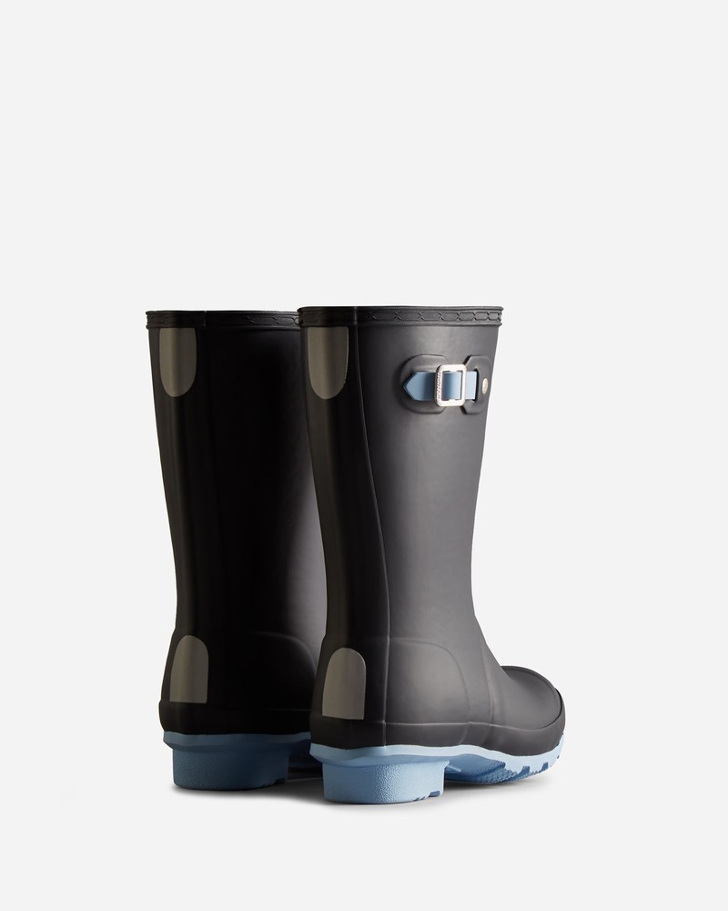 Hunter Insulated Kids' Wellington Boots Black | 437855777