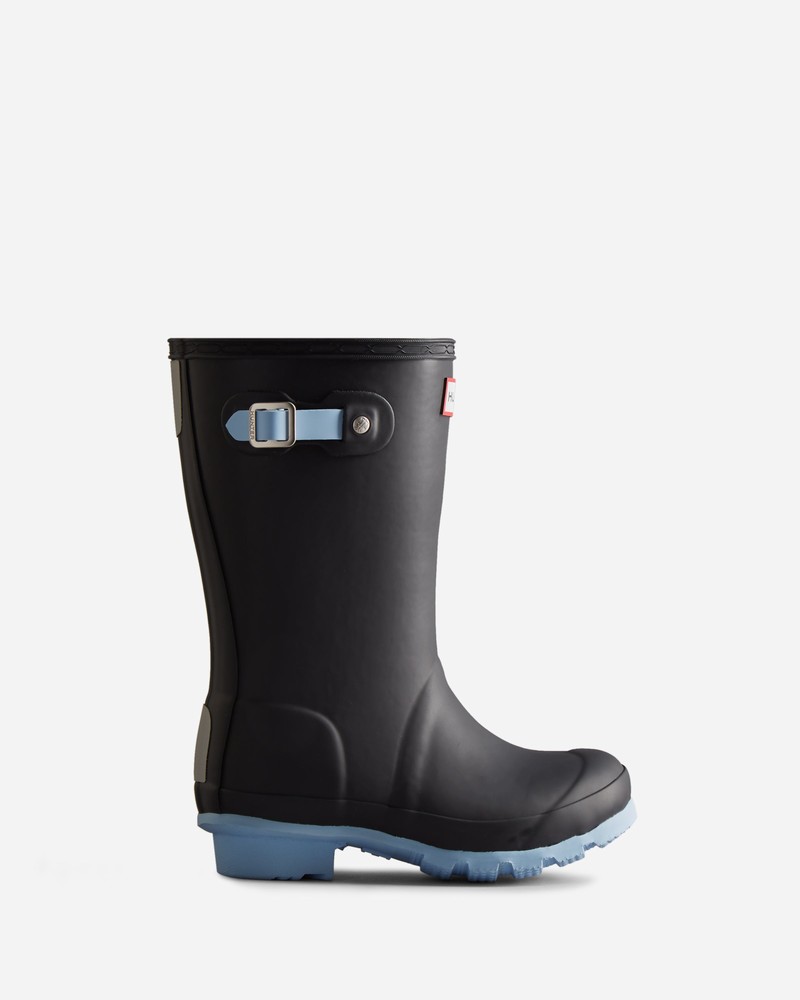 Hunter Insulated Kids\' Wellington Boots Black | 437855777