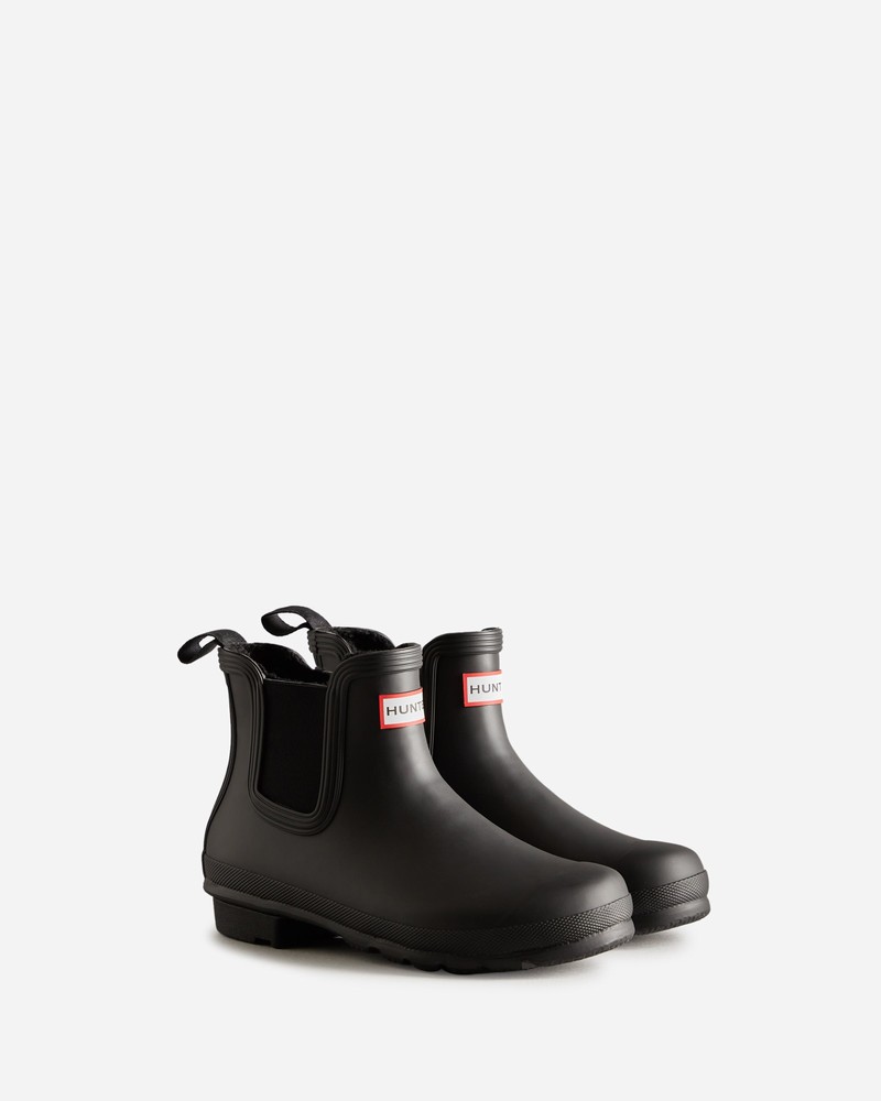 Hunter Insulated Women Chelsea Boots Black | 655465928