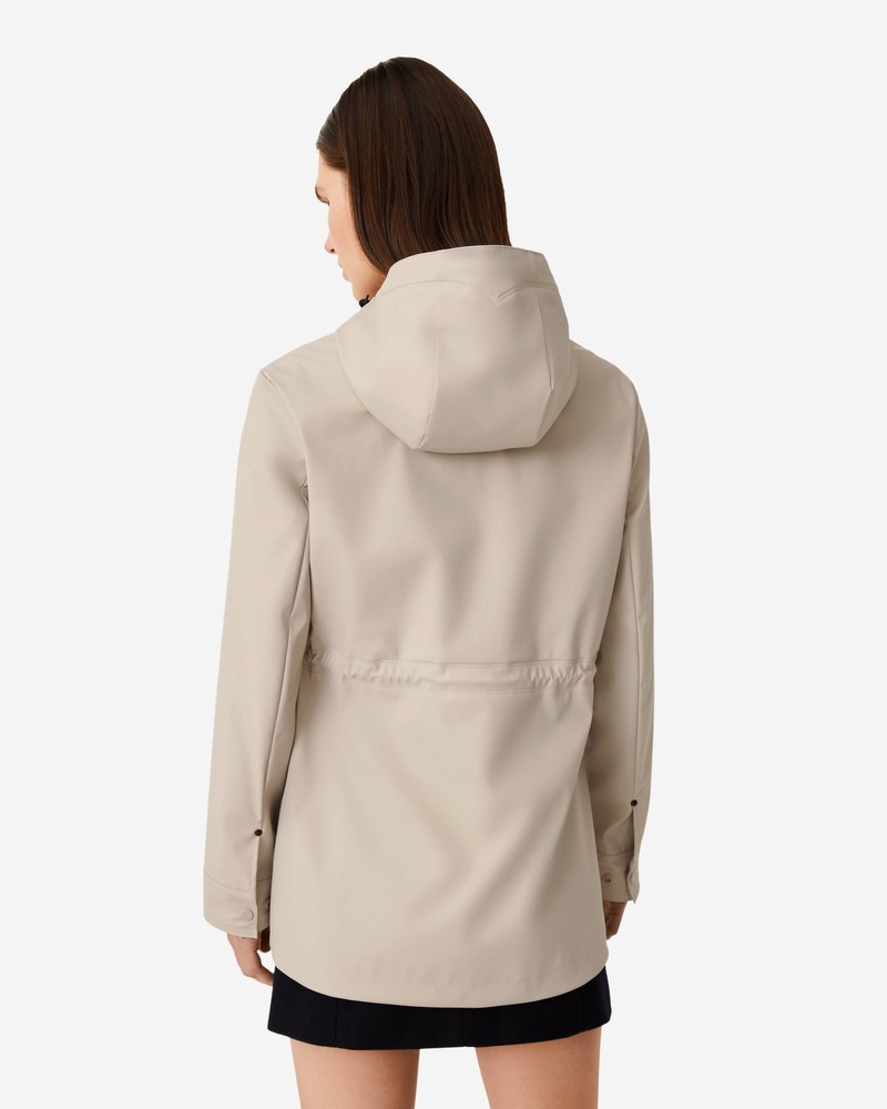 Hunter Lightweight Waterproof Women Rain Jackets Grey | 674376001