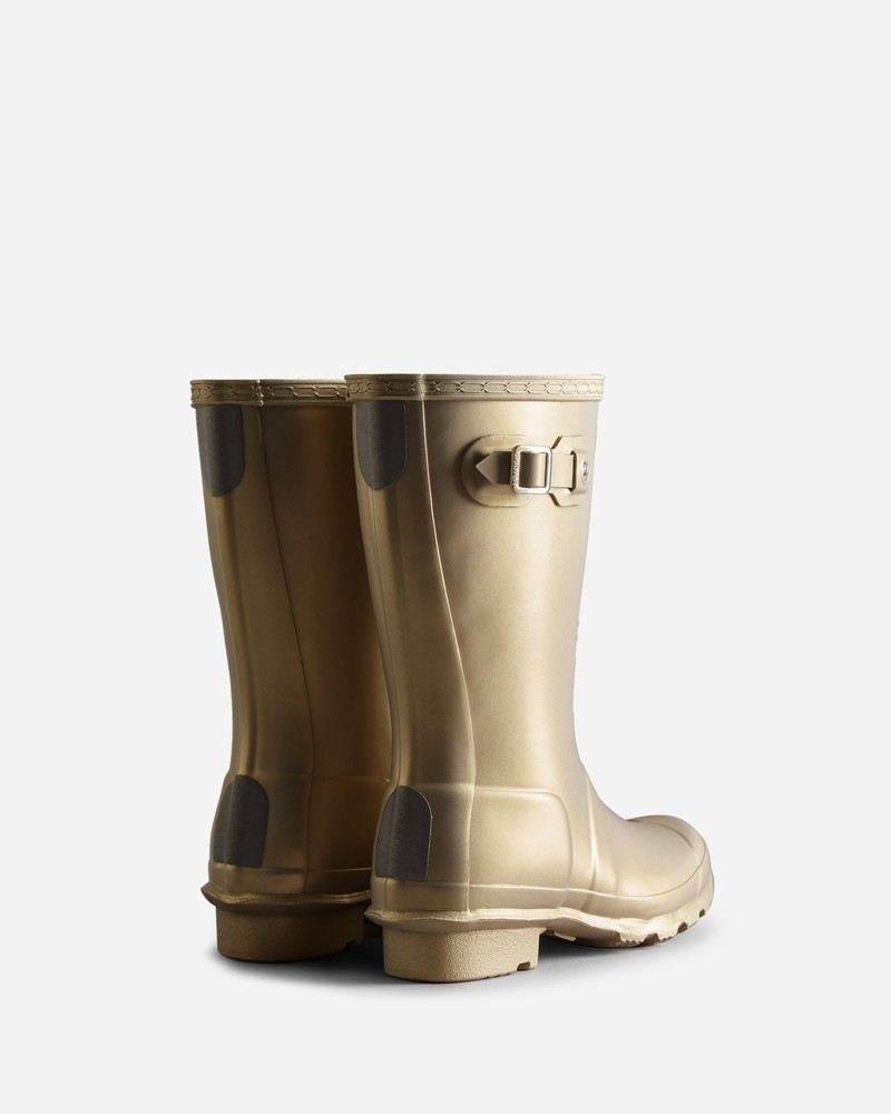 Hunter Nebula Kids' Wellington Boots Gold | 758596397