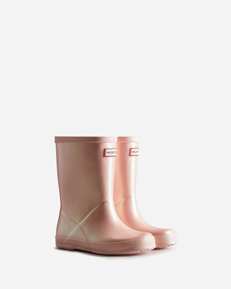 Hunter Nebula Kids' Wellington Boots Pink | 864114863