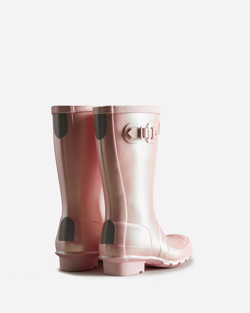 Hunter Nebula Kids' Wellington Boots Pink | 330916774