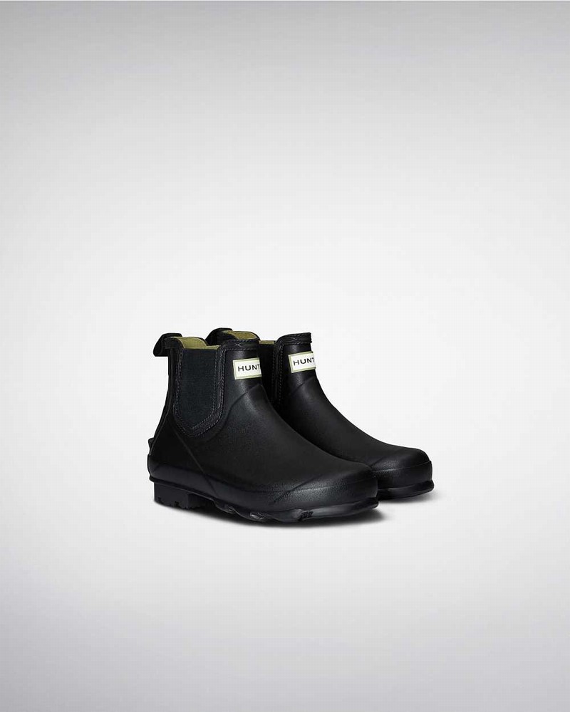 Hunter Norris Field Men Chelsea Boots Black | 623016904