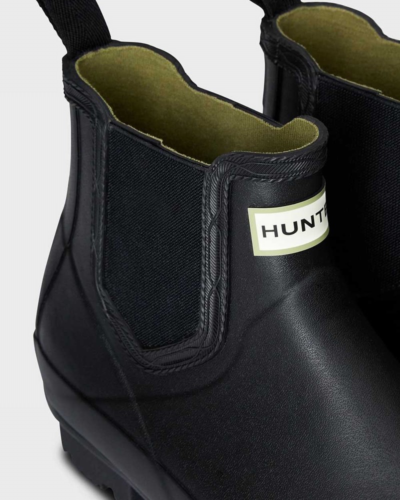 Hunter Norris Field Men Chelsea Boots Black | 623016904