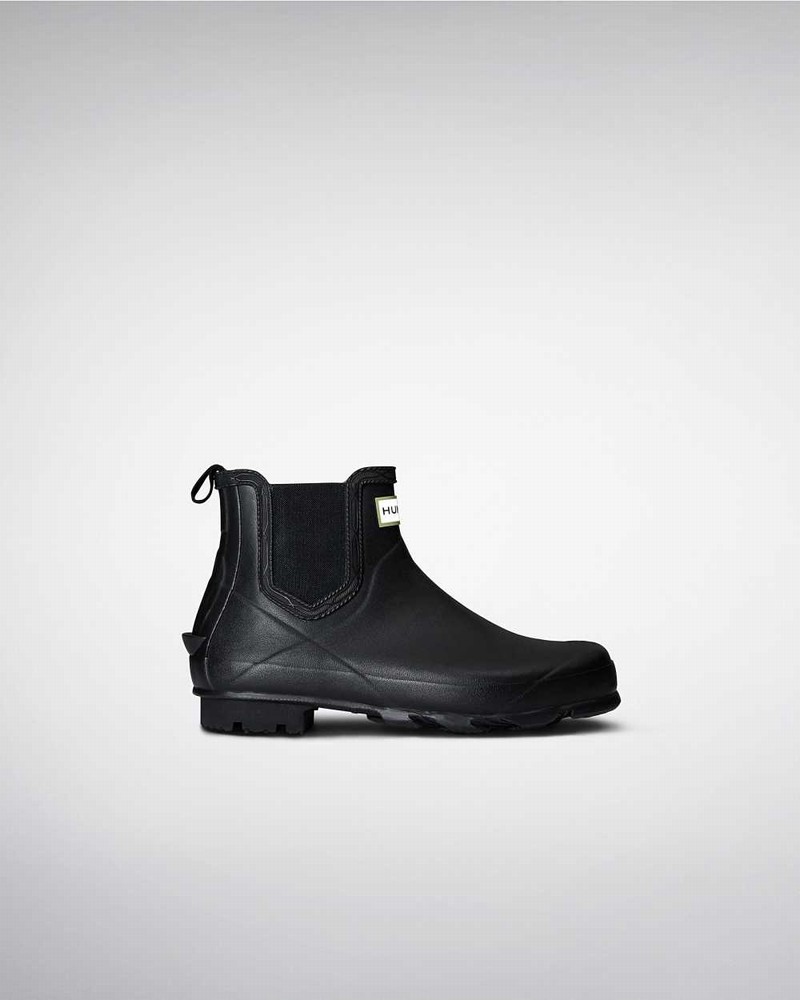 Hunter Norris Field Men Chelsea Boots Black | 623016904