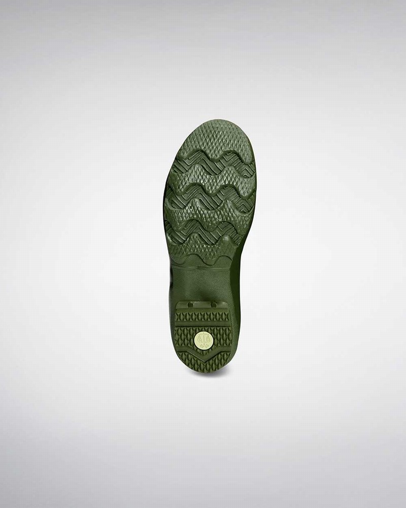 Hunter Norris Field Men Wellington Boots Green | 842548237