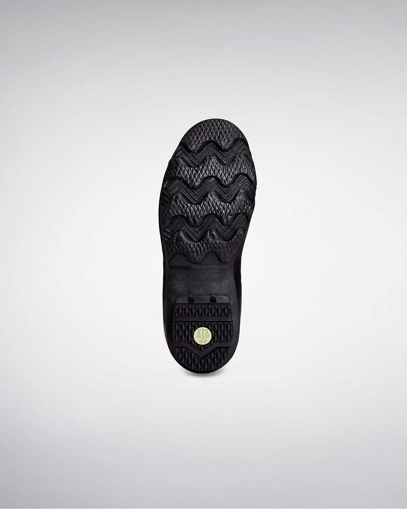 Hunter Norris Field Neoprene Lined Women Rain Boots Black | 613701746