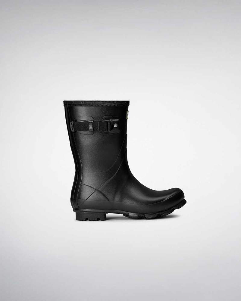 Hunter Norris Field Short Women Short Boots Black | 883220334