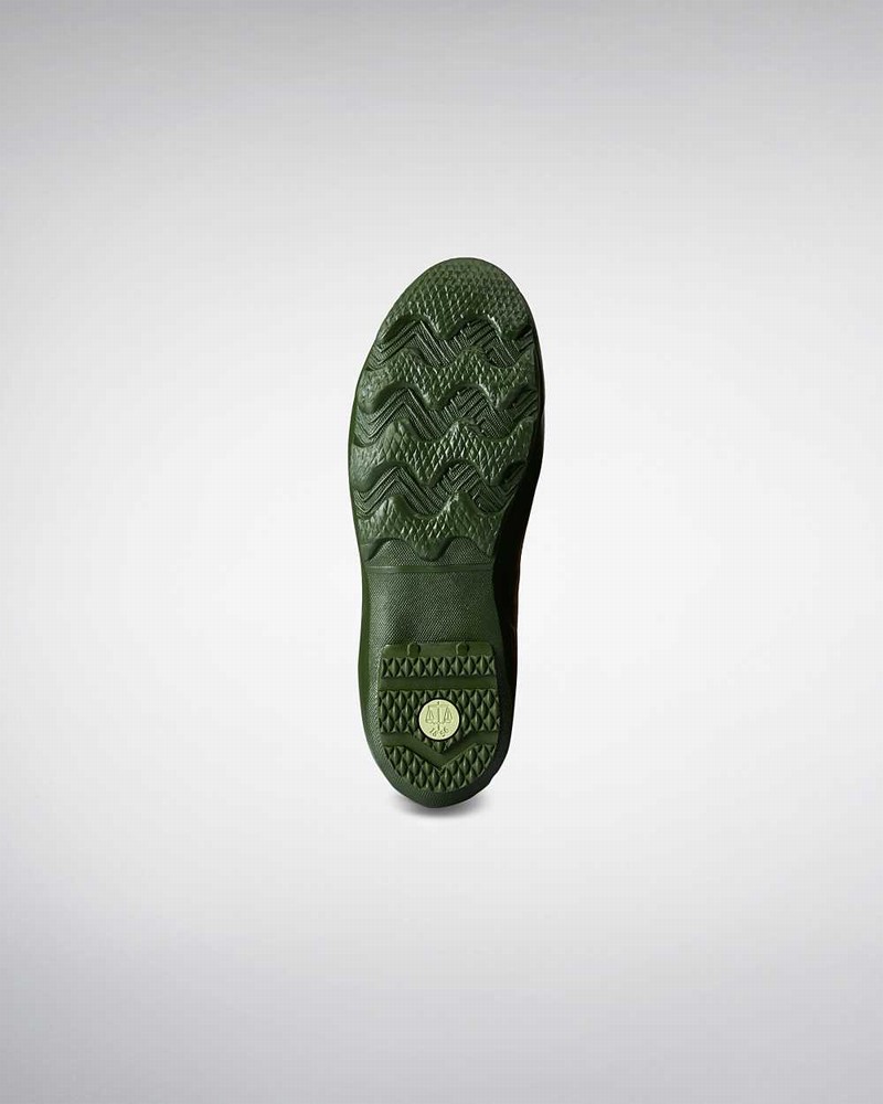 Hunter Norris Field Side Adjustable Men Wellington Boots Green | 503686760