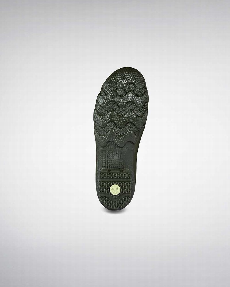 Hunter Norris Field Side Adjustable Neoprene Lined Men Wellington Boots Olive | 705853691
