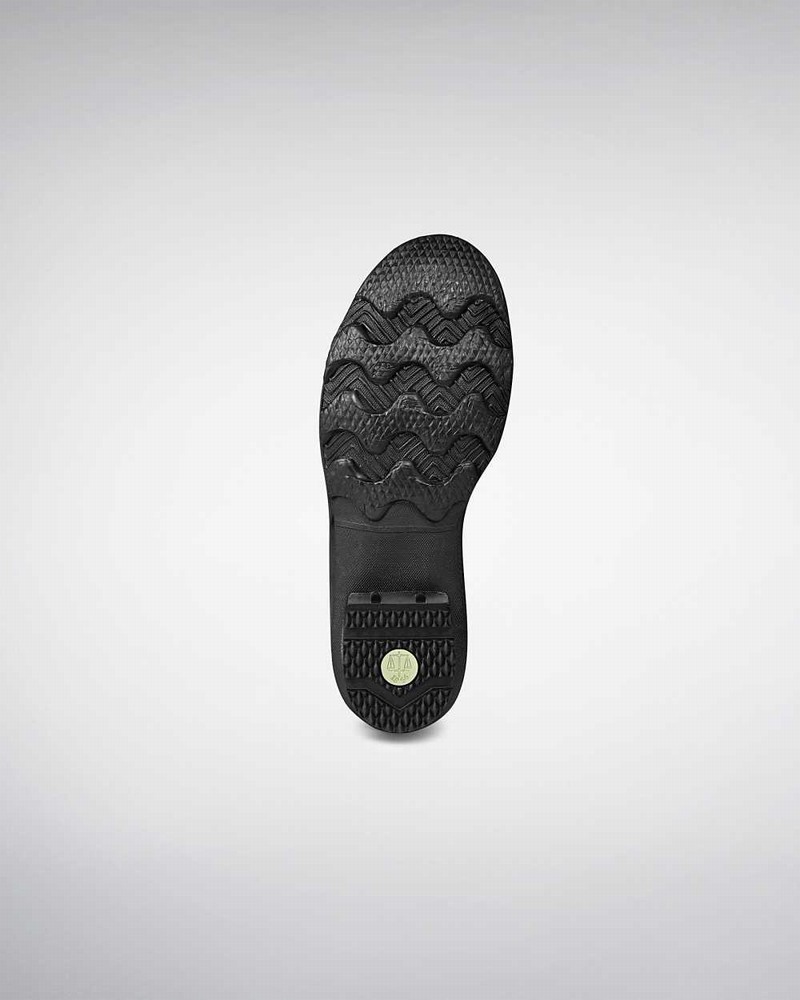 Hunter Norris Field Side Adjustable Neoprene Lined Men Wellington Boots Black | 624023711