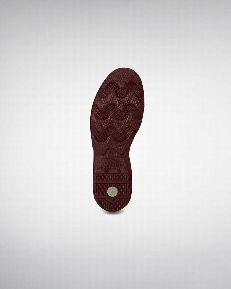 Hunter Norris Field Women Rain Boots Burgundy | 615478543