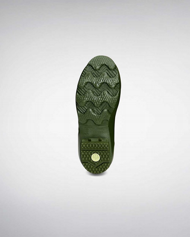 Hunter Norris Field Women Rain Boots Green | 377897246