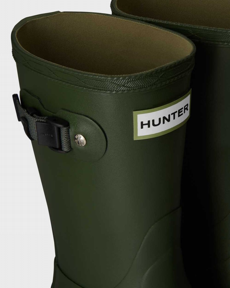 Hunter Norris Kids' Rain Boots Green | 516290860