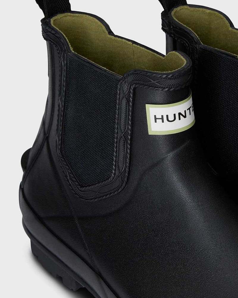 Hunter Norris Technical Women Chelsea Boots Black | 740833680