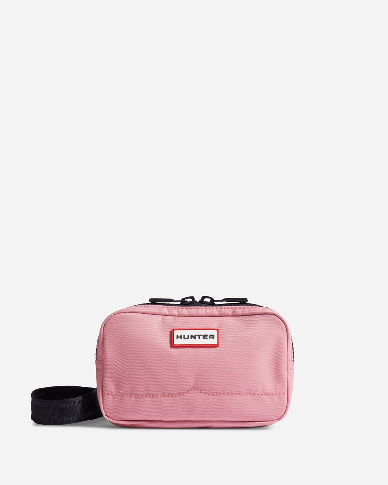 Hunter Nylon Keeper Men Phone Bag Pink | 621080754
