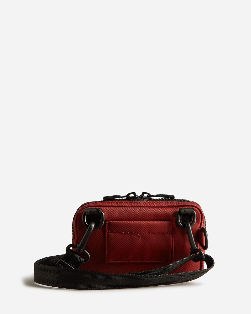Hunter Nylon Keeper Men Phone Bag Red | 691002225