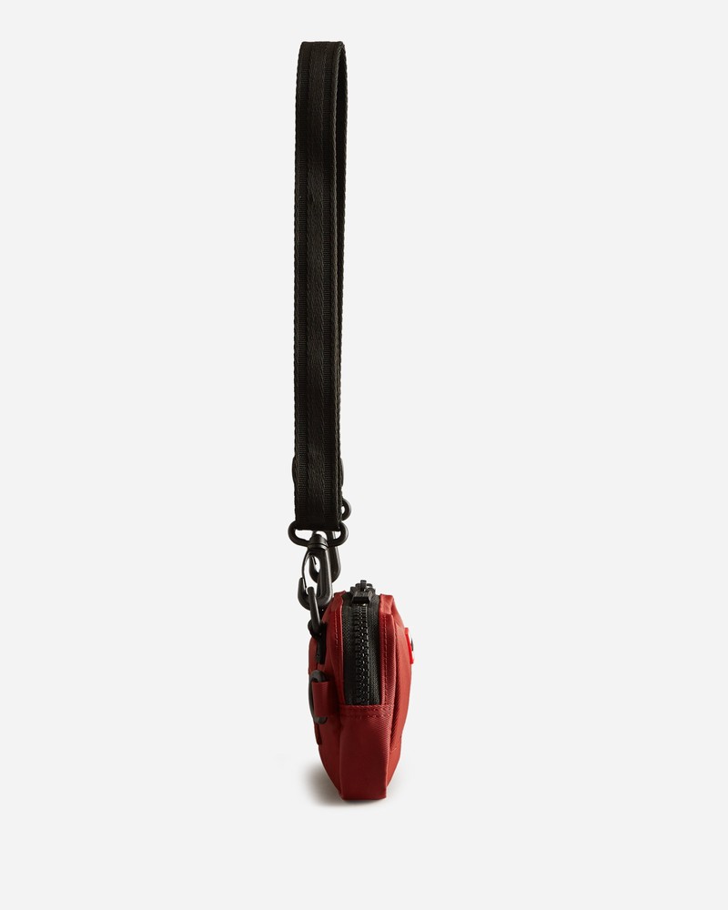Hunter Nylon Keeper Men Phone Bag Red | 691002225