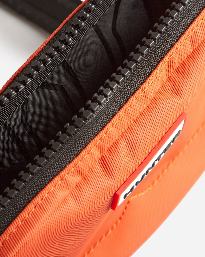 Hunter Nylon Keeper Men Phone Bag Red | 717347911