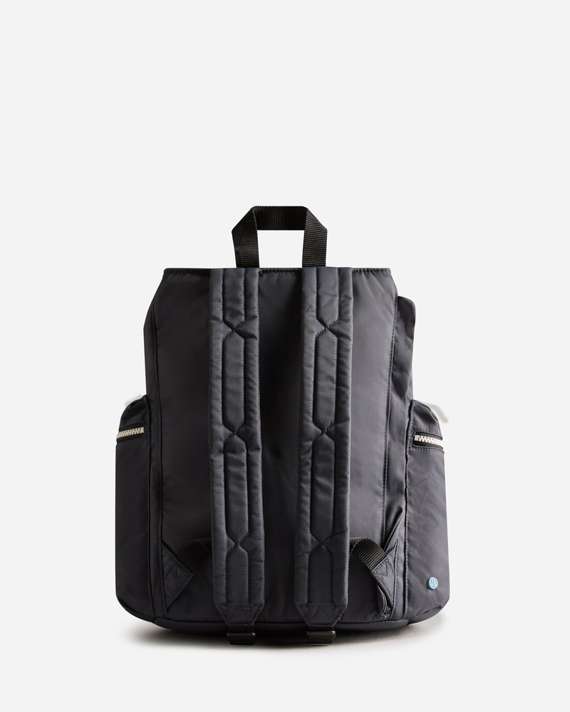 Hunter Nylon Large Topclip Men Backpacks Navy | 820320297