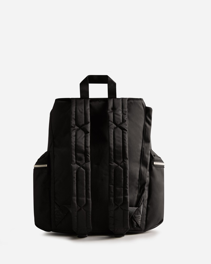 Hunter Nylon Large Topclip Men Backpacks Black | 331892787