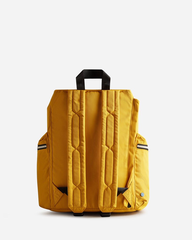 Hunter Nylon Large Topclip Men Backpacks Yellow | 951986081