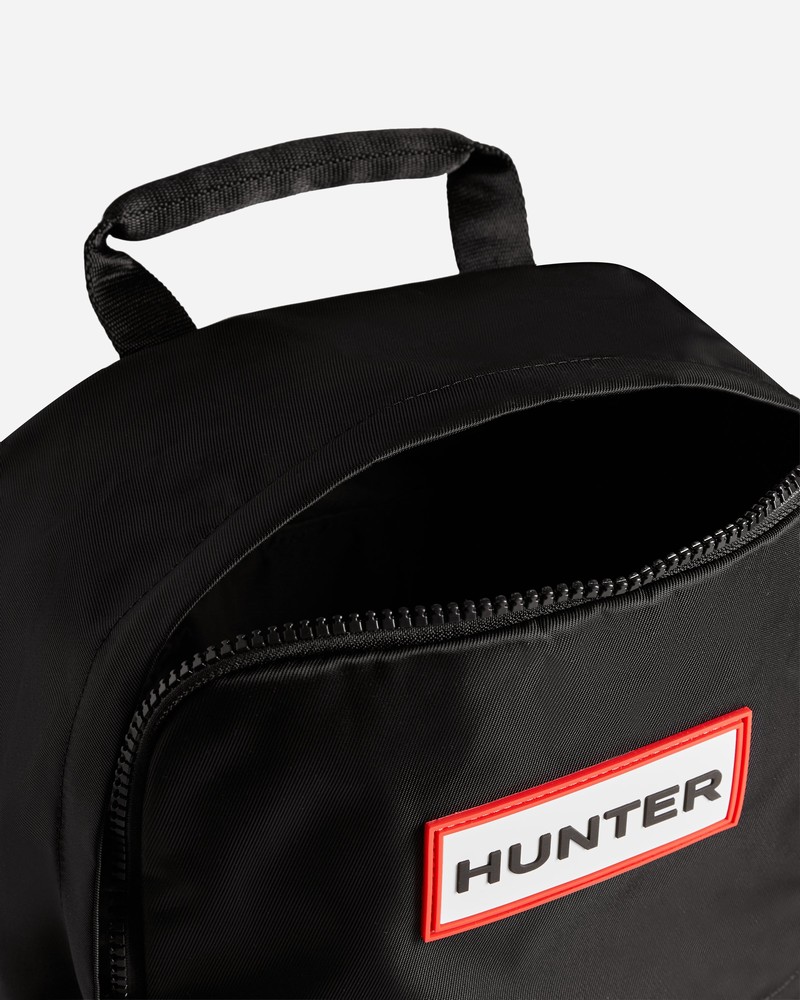 Hunter Nylon Men Backpacks Black | 190870192