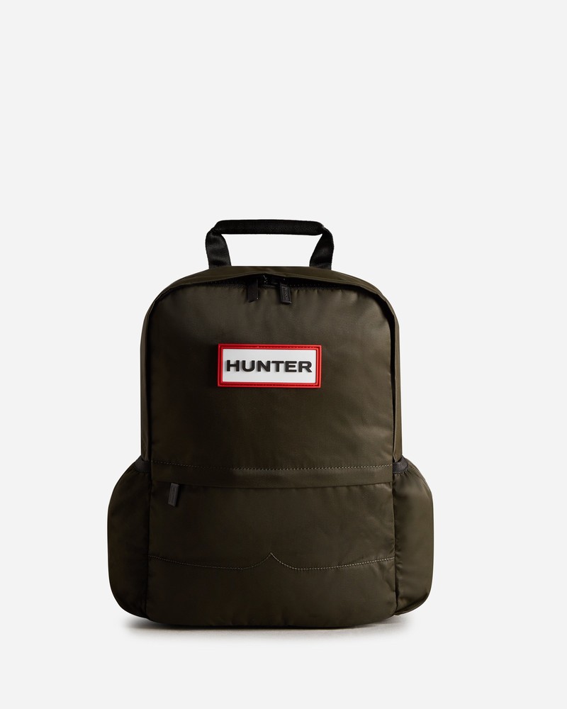 Hunter Nylon Men Backpacks Olive | 870008538