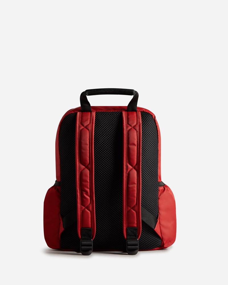 Hunter Nylon Men Backpacks Red | 876622696