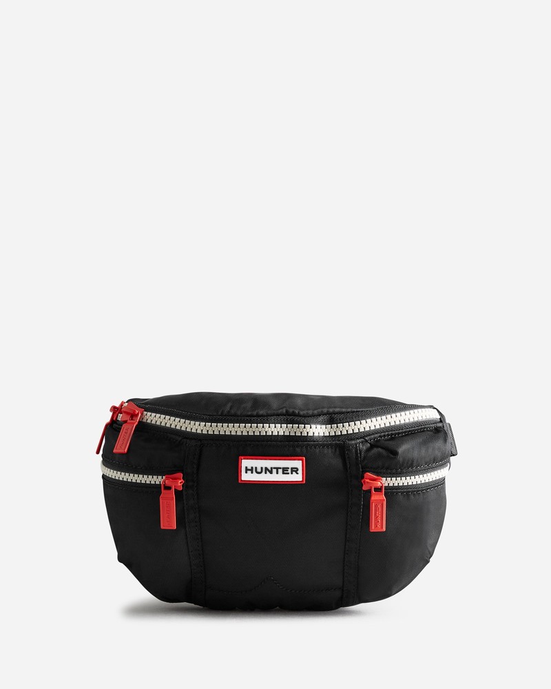 Hunter Nylon Men Bum Bag Black | 803552775
