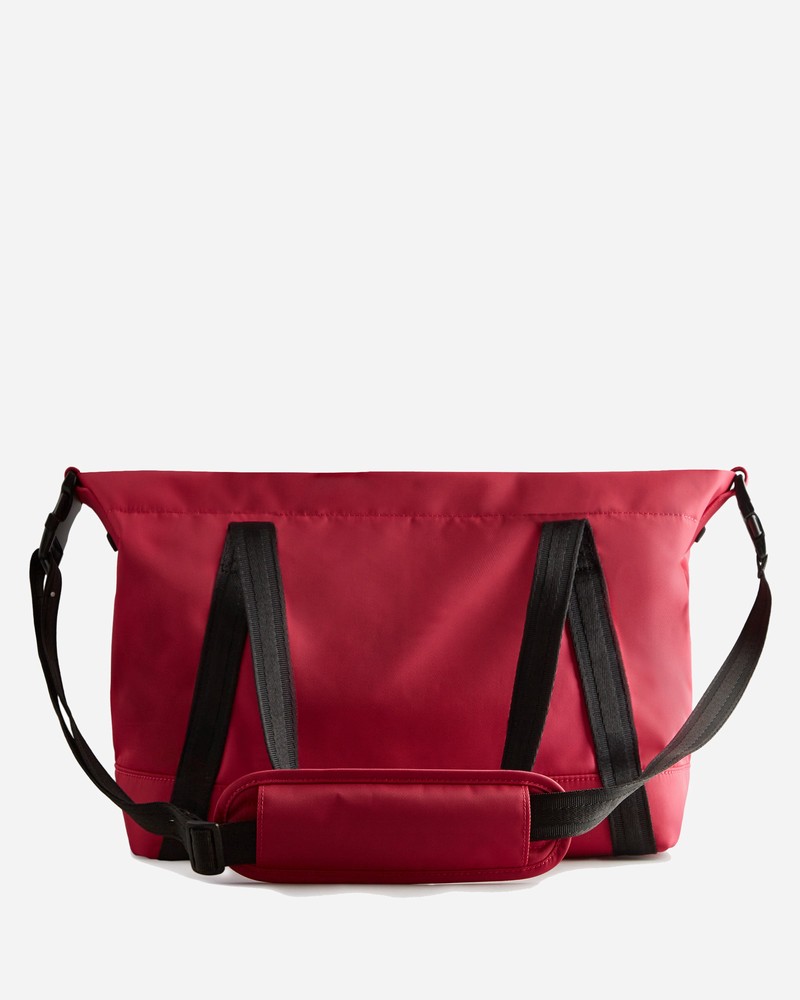 Hunter Nylon Midi Topclip Women Tote Bags Red | 694743969