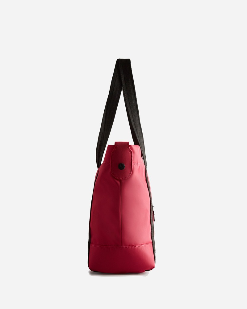 Hunter Nylon Midi Topclip Women Tote Bags Red | 694743969
