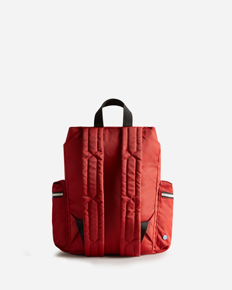 Hunter Nylon Mini Topclip Men Backpacks Red | 759901846