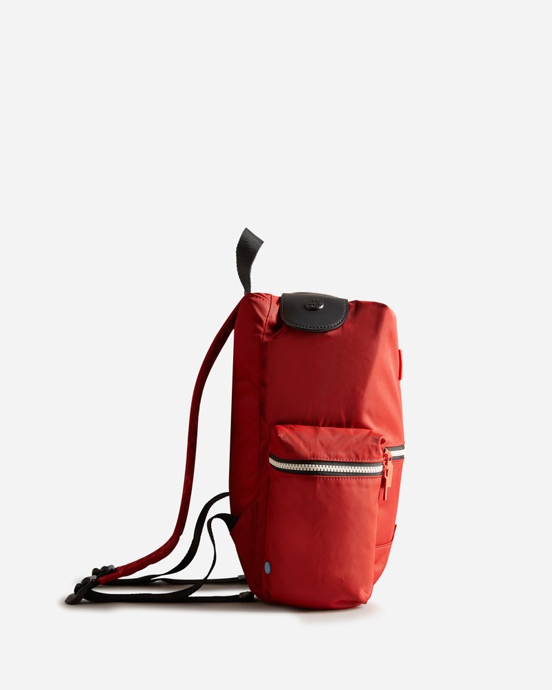 Hunter Nylon Mini Topclip Women Backpacks Red | 321614839