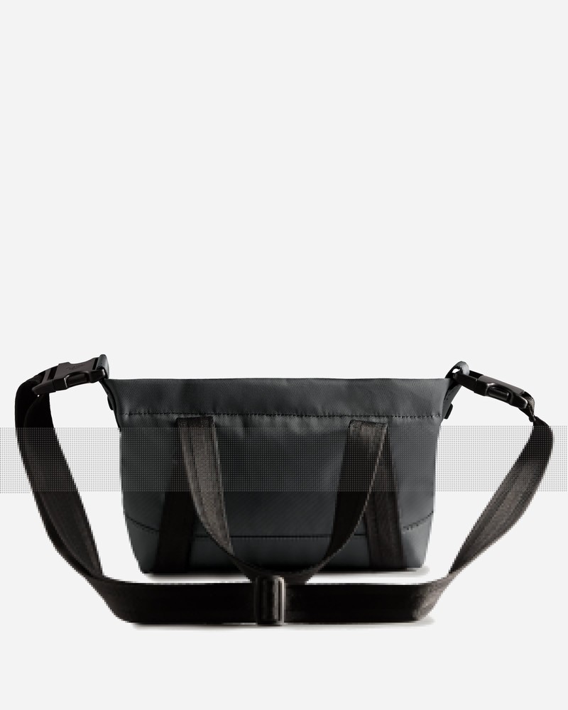 Hunter Nylon Mini Topclip Women Tote Bags Navy | 13216175