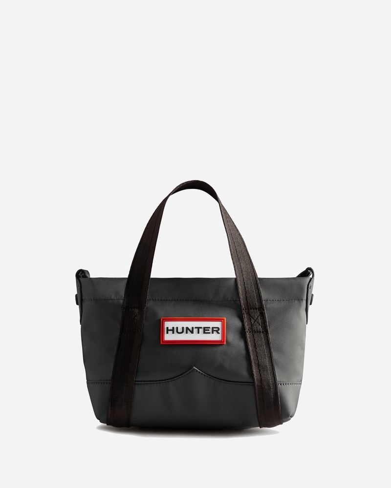 Hunter Nylon Mini Topclip Women Tote Bags Navy | 13216175