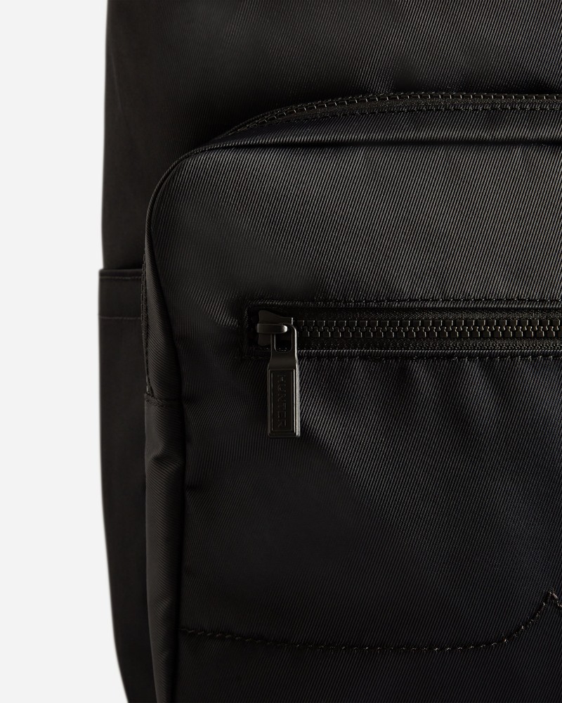 Hunter Nylon Pioneer Large Topclip Men Backpacks Black | 670774329