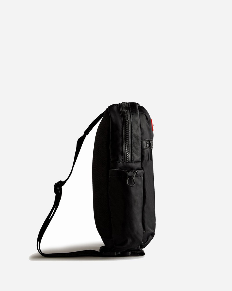 Hunter Nylon Rider One Men Shoulder Bags Black | 744453190