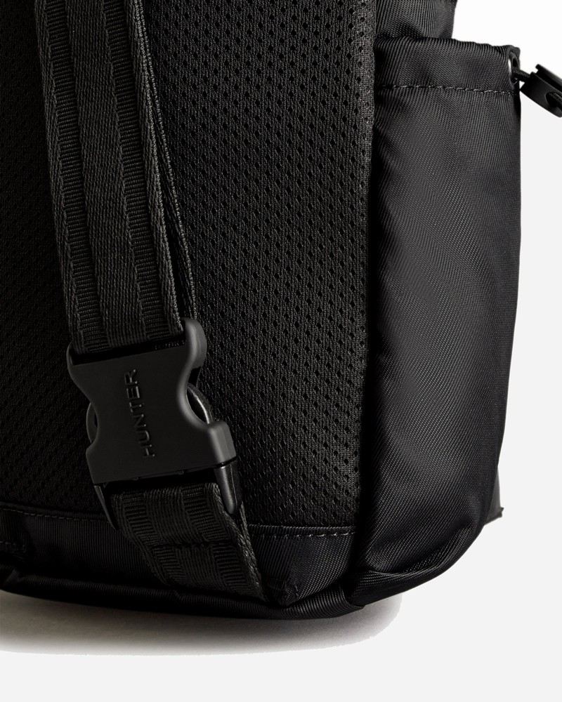 Hunter Nylon Rider One Men Shoulder Bags Black | 744453190