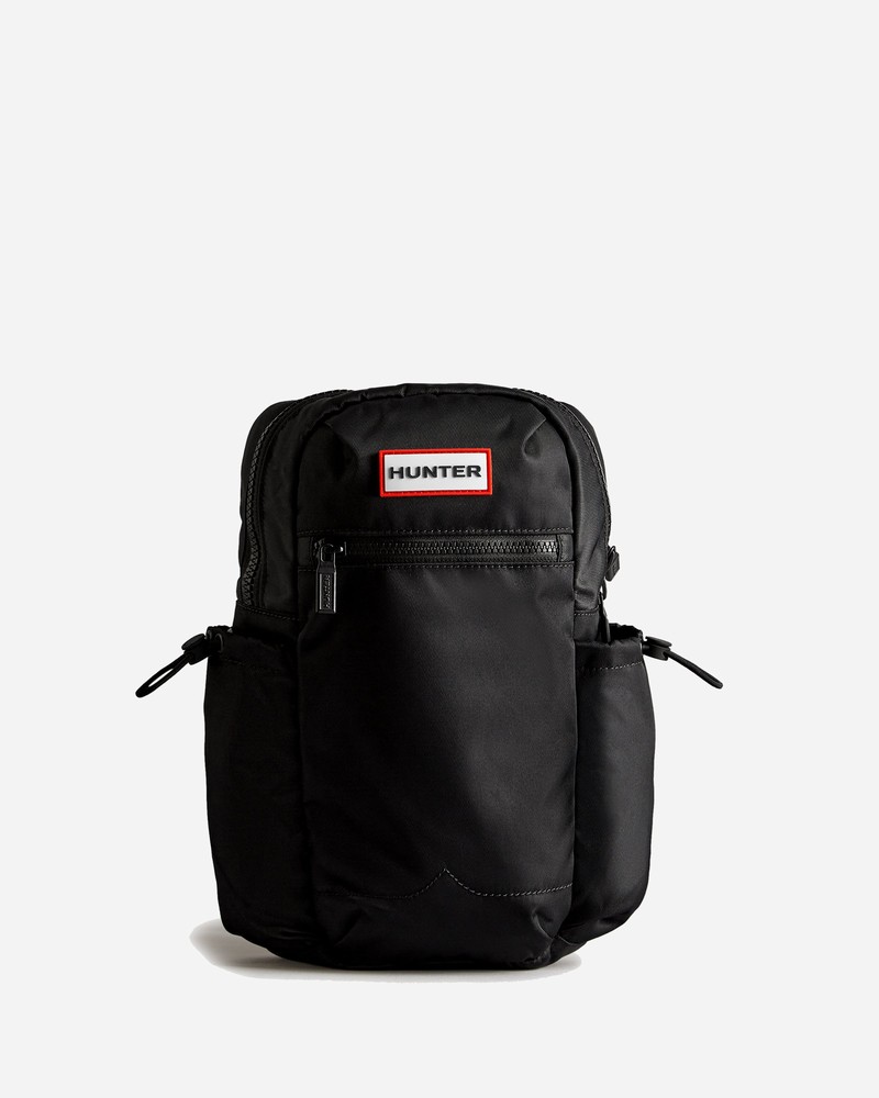 Hunter Nylon Rider One Men Shoulder Bags Black | 744453190