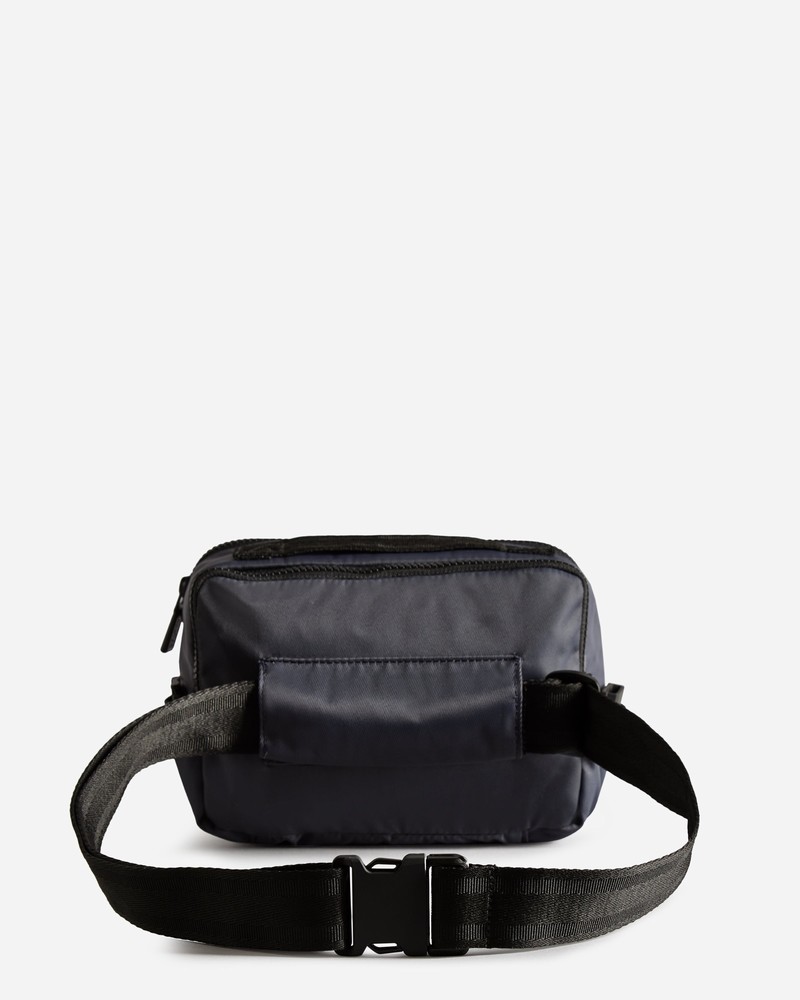 Hunter Nylon Three-Way Top Clip Women Crossbody Bags Black | 644729405