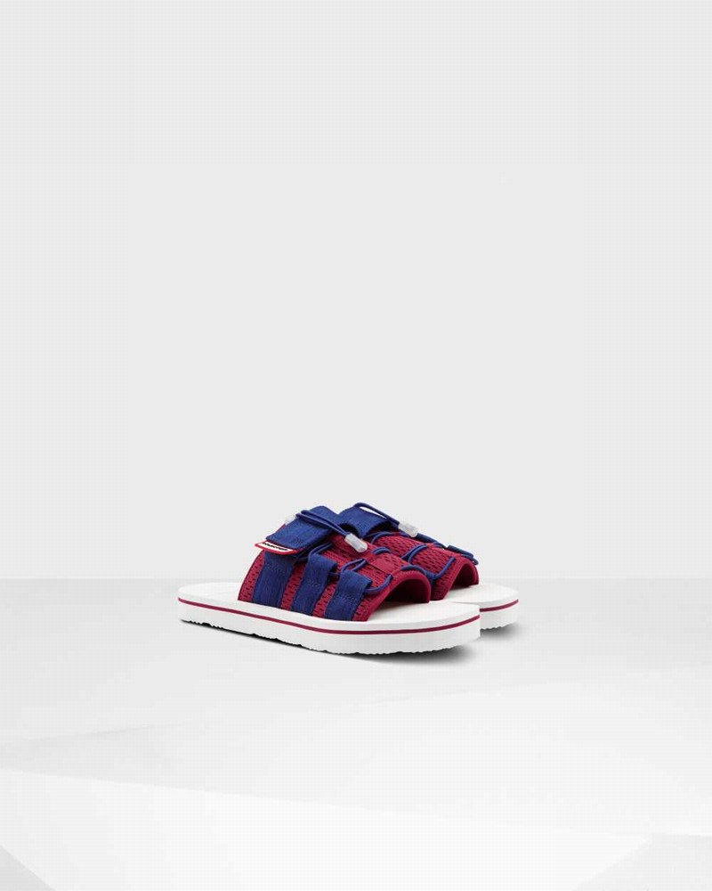 Hunter Original Beach Men Slides Red | 503264918