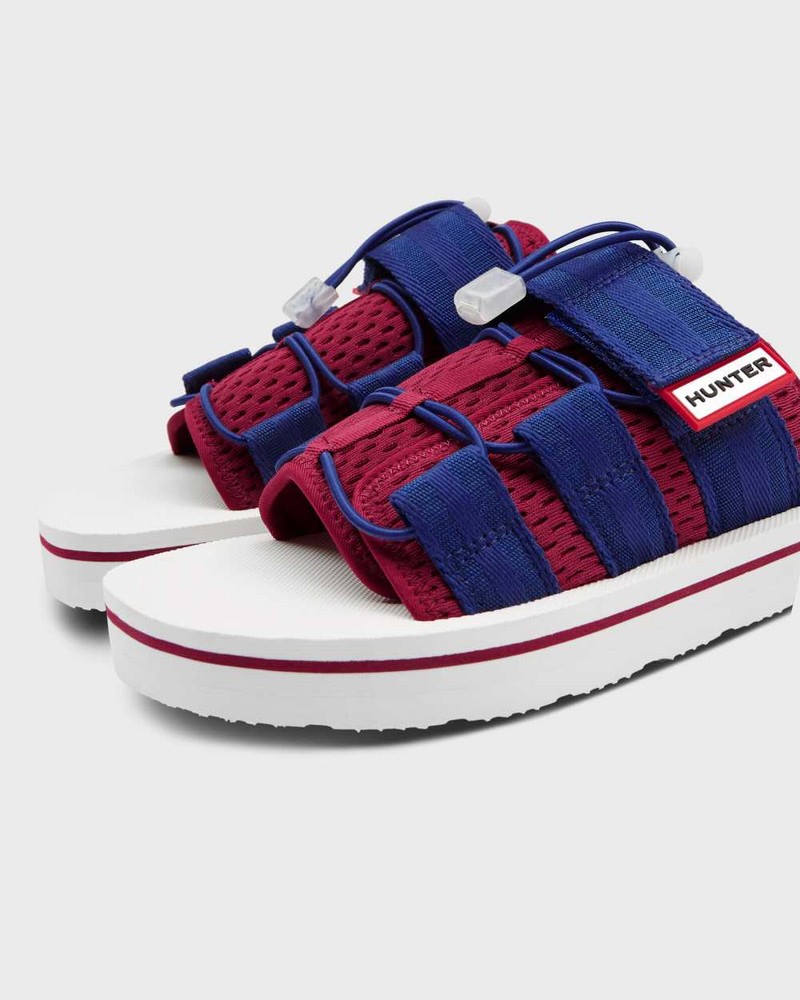 Hunter Original Beach Men Slides Red | 503264918
