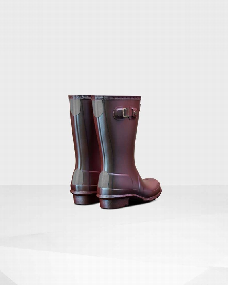 Hunter Original Big Nebula Kids' Rain Boots Blue | 424272250