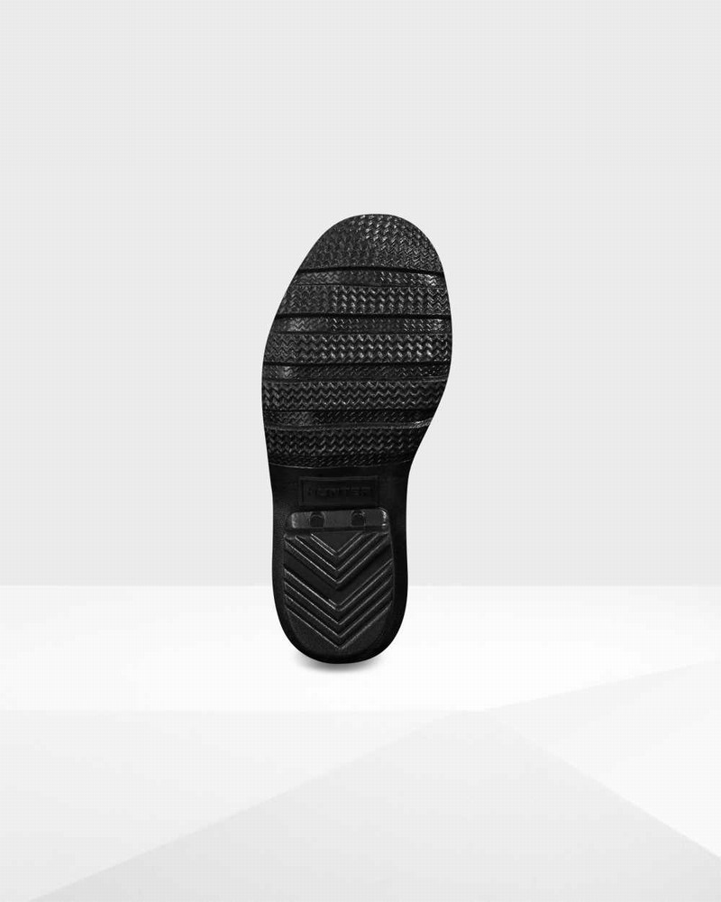Hunter Original Big Pearlized Kids' Rain Boots Black | 4426714
