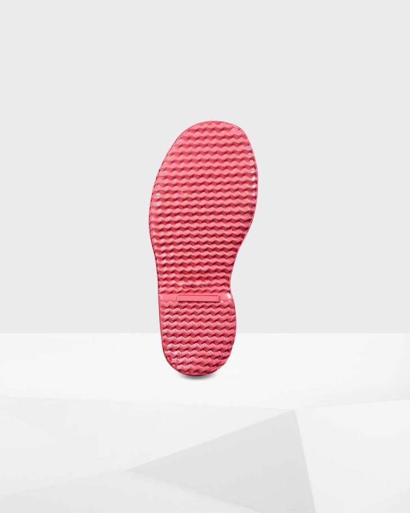 Hunter Original First Classic Grab Handle Kids' Rain Boots Pink | 247249045